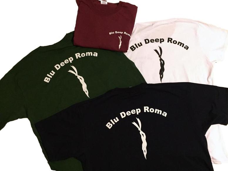T-Shirt Blu Deep Roma